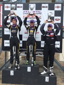 kaylen frederick | pilot one racing | winners podium 1st place