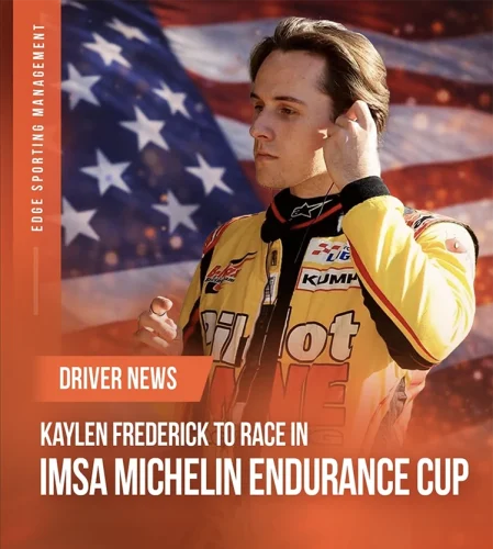 Kaylen Frederick to Race in Porsche 963 in IMSA Endurance GTP for 2026!