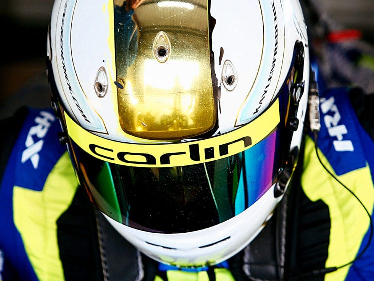 kaylen frederick | pilot one racing | race helmet